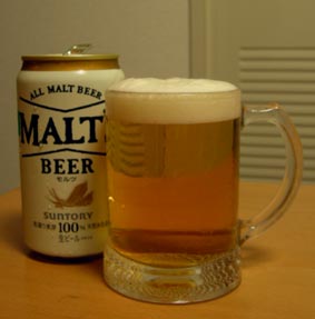 試合後乾杯ビール