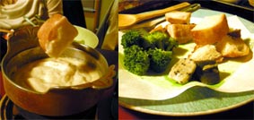 湯葉フォンデュ