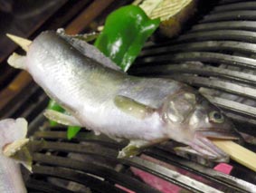 鮎焼き