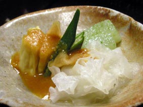 湯葉他の酢の物