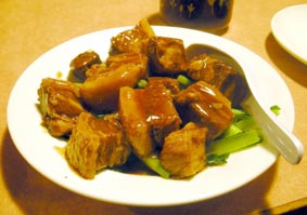 青菜と豚バラの煮込み