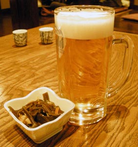 稲毛屋のビール