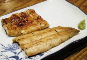 白焼きと蒲焼き