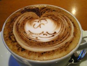 ソル・レヴァンテのカプチーノ