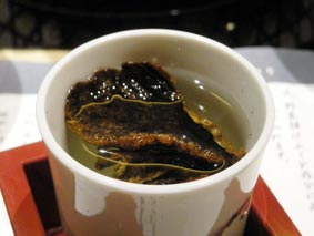 とらふぐ亭のひれ酒