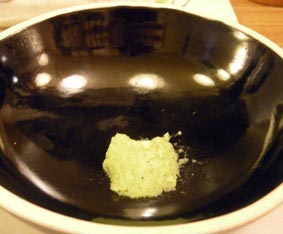 いろは亭ミニうな丼蓋裏