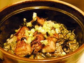 いろは亭のミニうな丼