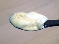 酪農プリン二口目