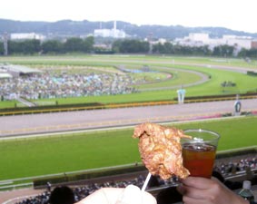 2010年ダービーの唐揚げ