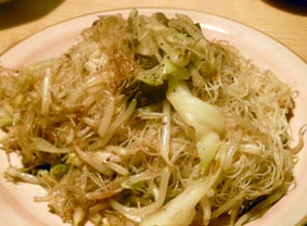 ダービー後の焼きビーフン