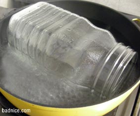 瓶煮沸