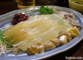 魚一心の活イカ