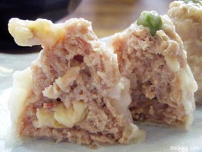 ホッキシューマイ断面