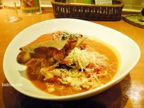赤坂ワタリガニのパスタ