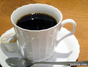 赤坂パスタのコーヒー