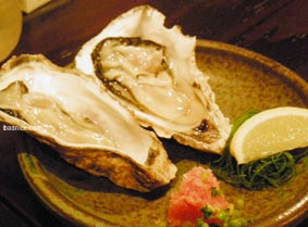 松風の牡蛎
