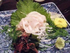 松風のかわはぎ