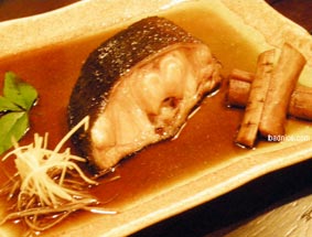 松風の銀鱈煮