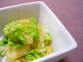 白菜味噌漬け