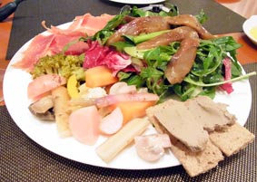 カゲ前菜盛り合わせ