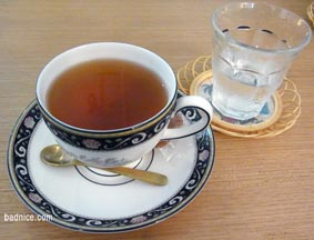 仙台カフェの紅茶
