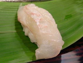 1ひらめ握り