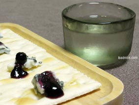 ブルーチーズと日本酒