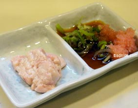 あんこうの肝とポン酢