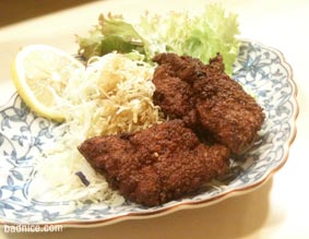 くじら唐揚げ