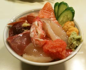 ミニ海鮮丼