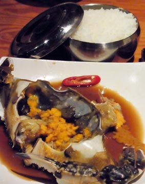 ケジャンとご飯