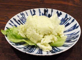 麺篠居士ポテサラ