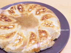 ざく切り餃子完成