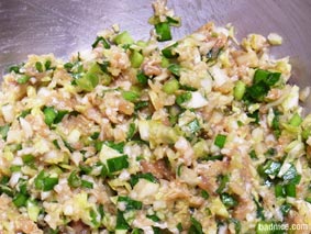ざく切餃子の具