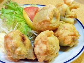 山家の揚げシュウマイ