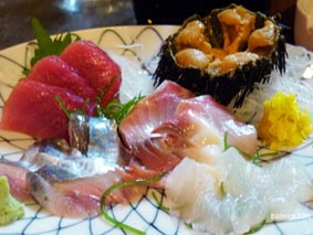 藤タの刺し盛り
