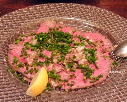 和牛のたたき