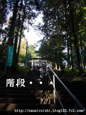 幣立神社 幣立神宮 階段