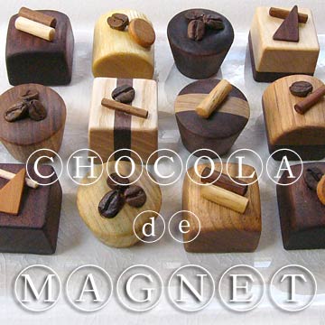 チョコ雑貨「ショコラdeマグネット」