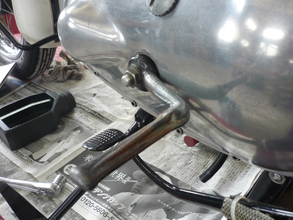 プチ報告 1958 TRIUMPH T110 修理作業その12 | NUNOBIKI CLASSICS 