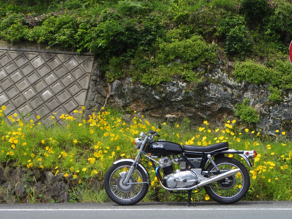 ノートン コマンドー ビンテージ ピンバッジ Norton COMMANDO