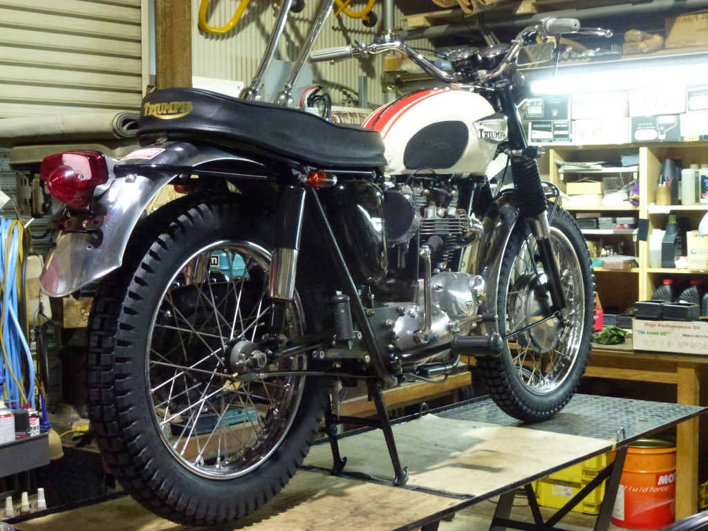 1966 TRIUMPH T120R NUNOBIKI SPECIAL 販売車両 | NUNOBIKI CLASSICS