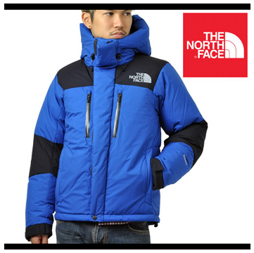 素材柄ナイロンTHE NORTH FACE バルトロライトジャケット　ブルー