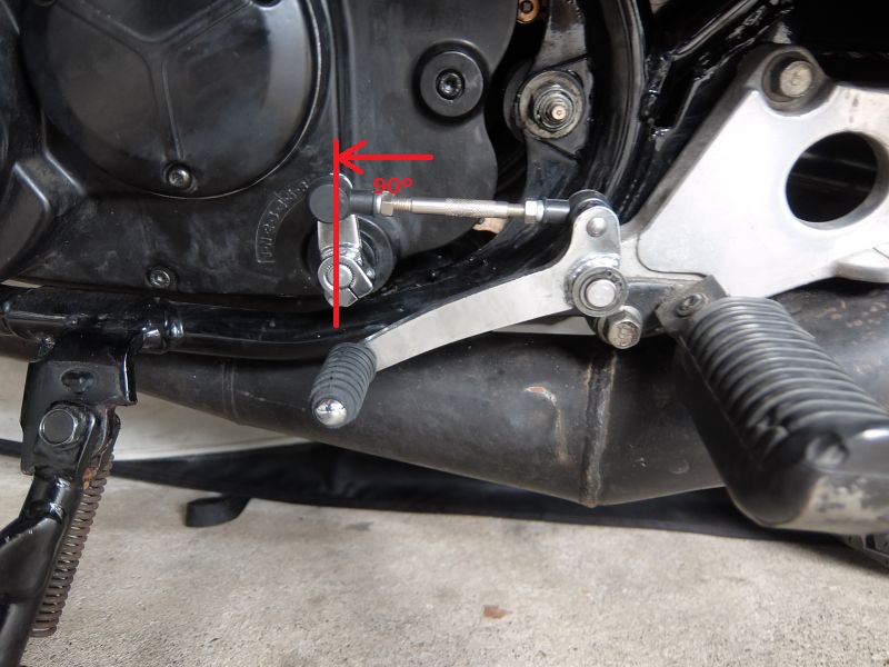 RZ250 シフトペダル スプライン嵌合 リンクロッド調整 | 祭好之