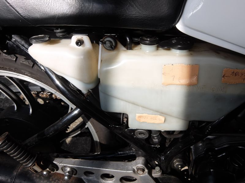 WR250R ラジエターリザーブタンク交換による軽量化♪（ヤマハ