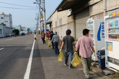佐川印刷CSRプチ美化運動