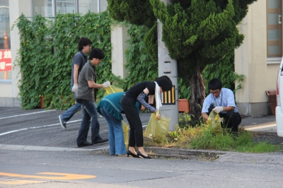 佐川印刷CSRプチ美化運動