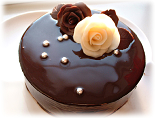 Anniversary Cake チョコレートとプラリネのムース レシピ付 Sweets Note