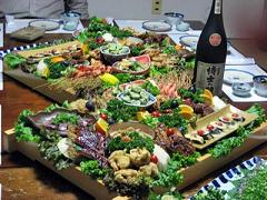 侍士の門&盛り合わせ