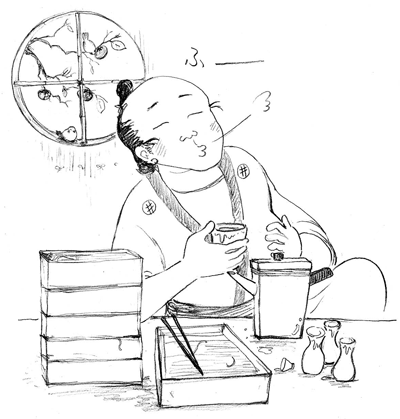 蕎麦湯